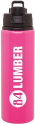39536 28oz Surge Metal Water Bottle - Neon Pink