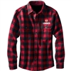 Yarn-Dyed Long Sleeve Flannel Shirt Red/Black Buffalo