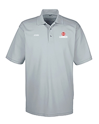 Gray Dry-fit Short Sleeve Polo