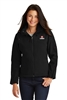 Port Authority Ladies Textured Hooded Soft Shell Jacket-L706