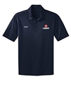 Navy Dry-fit Short Sleeve Polo