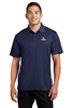 Navy Dry-fit Short Sleeve Polo Tall